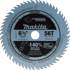 Makita B-57342 6-1/2" 56T Carbide-tipped Cordless Plunge Saw Blade New. Price: $57.39.
