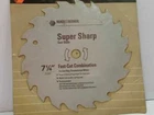 Black & Decker 73-007 Super Sharp Saw Blade Fast Cut Combination New. Price: $61.75.