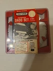 Sears Craftsman Kromedge 6 Inch Dado Set 5 Chippers 9-3248 Used. Price: $25.99.