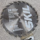 Skil 75724W Blade Saw Circular 24T 7-1/4IN New. Price: $19.05.
