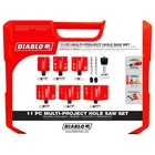 Diablo Bi-metal Hole Saw Set Variable Tooth Design Fits Snap-lock Plus New. Price: $171.20.