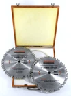 Avenger 10021 + 10028 10" X 24T 50T C-3 Tungston Carbide Saw Blades Wood Case New. Price: $80.10.