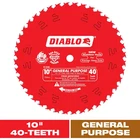 10IN. X 40-TOOTH General Purpose Saw Blade For Wood New. Price: $35.36.