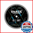 Uxace 8-1/4-INCH 80-TOOTH Circular Saw Blade, 5/8-INCH Arbor, Aluminum, Non-ferr New. Price: $40.65.