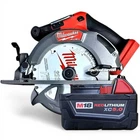 Milwaukee 2833-20 M18 Brushless Fuel 6-1/2" Cordless Circular Saw 5.0AH Battery Open. Price: $229.00.