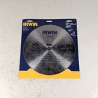 Irwin 11870 10" 180T Steel Table Miter Circular Saw Blade Wood Cutting New. Price: $15.99.