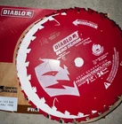 Diablo Demon 7-1/4 24T Carbide Circular Saw Blade Framing Demolition Open. Price: $22.00.