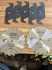 Oldham Vintage Saw Stack Dado Blades 800 C-rpd Cuts From 1/8-13/16 Used. Price: $43.35.