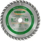 Oshlun SBW-055036 5-1/2-INCH Tooth Atb Finishing And Trimming Saw Blade With New. Price: $30.95.