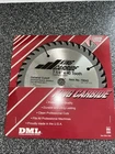Dml King Carbide Circular Saw Blade 7 1/4 40 Tooth General Cutoff New. Price: $18.00.