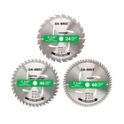 3PACK Combo 7-1/4 Inch Circular Saw Blades With 5/8" Arbor, Tct... Fast Usa Ship New. Price: $25.01.