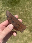 Beautiful Mahogany Obsidian Knife Blade Preform 1/8 X 1/4 Quality Edge New. Price: $10.50.