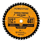 12 In. X 44-TOOTH, Arbor Circular Saw Blades, Table And Miter New. Price: $48.37.