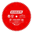 Diablo D1080X 10" 80-TEETH Ultra Finish Saw Blade For Wood New. Price: $57.99.