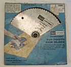 Sears Craftsman Kromedge Ply-tooth Saw Blade #32442 Fits With 1/2-5/8ROUND Arbor New. Price: $14.00.