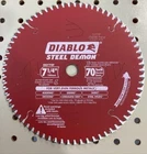 New Freud DO770FA Diablo Steel Demon 1/4 Inch Teeth Metal Cutting Saw Blade. Price: $24.00.
