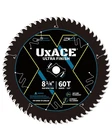 Uxace 8-1/4-INCH 60-TOOTH Circular Saw Blade 8-1/4", 5/8'' Arbor, 60T, Black New. Price: $35.12.