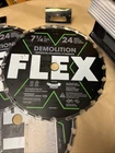 Flex 7-1/4-IN 24 -tooth Rough Finish Carbide Circular Saw Blade Individual New. Price: $15.00.