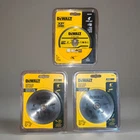 (3) Dewalt Blades Continuous Diamond *new* DW4729 & DW4790. Price: $21.95.