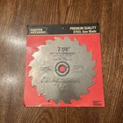 Master Mechanic Premium Steel Saw Blade 7 1/4" Fast Cut Combination New Vntg. Price: $19.99.