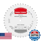 Twin-town 10-INCH 60-TOOTH Atb Fine Finish Wood Cutting Circular Saw Blade 5/8 New. Price: $33.16.