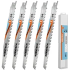 Keentech 9 Inch Cr-v Reciprocating Saw Blade 5-PACK For Wood Cutting And Tree New. Price: $12.77.