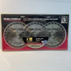 Task Force Tools 7-1/4" Combination Carbide Tip Saw Set 3 New Ob Open. Price: $24.99.