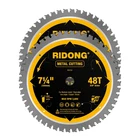 2 Pack 7-1/4 Inch 48 Teeth Steel And Metal Cutting Circular Saw Blade, 5/8" Arbo New. Price: $68.99.