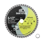 6-1/2"/165MM Metal Cutting Disc, Dartotek Circular Saw Blade 48T,TUNGSTEN Car... New. Price: $49.70.