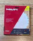 Hilti 6-1/2" 6.5 Spx Circular Saw Blades Framing 5/8 Arbor 24 Teeth Pack Of New. Price: $55.00.