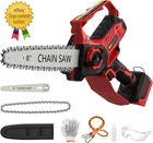 Mini Chainsaw For Milwaukee Battery, 8-INCH And 6-INCH 2-IN-1 Cordless Electric New. Price: $74.70.