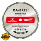 Oa-bres 12 Inch 100T Non-ferrous Metal Saw Blade New. Price: $39.99.