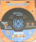 Spyder Tarantula 10 Inch 60 Tooth Fine Finish Saw Blade Nickel Cobalt Brand New!. Price: $39.99.
