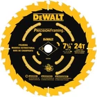 Lot Of Dewalt 7-1/4-IN 24-TOOTH Carbide Circular Saw Blade DW3599LT New. Price: $22.00.