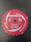 Diablo D0624DA Demon 6-1/2" Ultra Thin Framing/demolition Saw Blade 24T New. Price: $14.99.