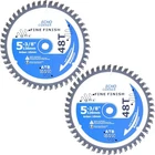 2-PACK 5-3/8 Inch (10MM Arbor) Circular Saw Blade, Fast Fine Cut Finish New. Price: $25.99.