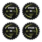 7-1/4 In. X 24 Teeth Carbide Thin Kerf Circular Saw Blade (4-PIECE) New. Price: $30.44.