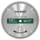 10-INCH Miter/table Saw Blades, 80-TOOTH Atb Tct Fine Finish Wood C... Fast Ship New. Price: $26.99.