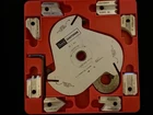 Sears Craftsman No. 9-3214 Molding Head Set With Cutter Blades Open. Price: $125.00.