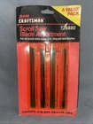 Sears Craftsman Usa Nos Scroll Saw Assortment 26880 20 Blades 5 Long New. Price: $30.00.