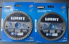 2 Pk Hart HACG07 4.5 Diamond Masonry Cutting Wheel For Concrete, Brick, Block New. Price: $23.99.