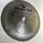 Amana 612720(C) Carbide Tipped Cut-off And Crosscut 12" X 72T Atb, 10 Deg, 1" Used. Price: $120.00.