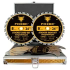 Carbide Stacking Dado Blade Set 8 Inch 14 Pieces Sawstop Jet Dewalt Bosch Foxbc New. Price: $124.99.