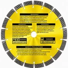Dewalt DWAFV8900 Flexvolt 9" Diamond Blade Stone Concrete (equivalent) Rpm Rated New. Price: $42.00.
