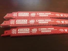 25 Pack Diablo DS0914BGP Demon 9" General Purpose Reciprocating Saw Blades New. Price: $73.02.