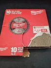 Pack Milwaukee Framing Wood Blades 7-1/4 24 Tooth 48-41-0710 New. Price: $49.99.