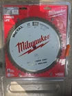Milwaukee 10" Carbide Tipped Metal Cutting Saw Blade (read Desc.) New. Price: $30.00.