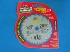 3/8" Vermont American 20 Tooth Carbide Crosscut Rip Saw Blade Made In Usa New. Price: $5.99.