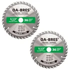 Inch Tooth Atb Finishing And Trimming Saw Blade, 5-1/2" 36T, Silver New. Price: $18.99.