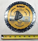 Dewalt DWA171424, Framing, 7-1/4-INCH 24-TOOTH Circular Saw Blades, (qty. 2) New. Price: $28.29.